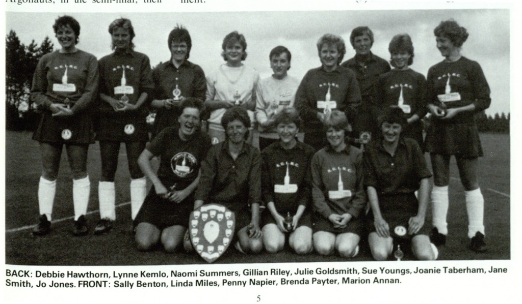 NU Ladies 1986