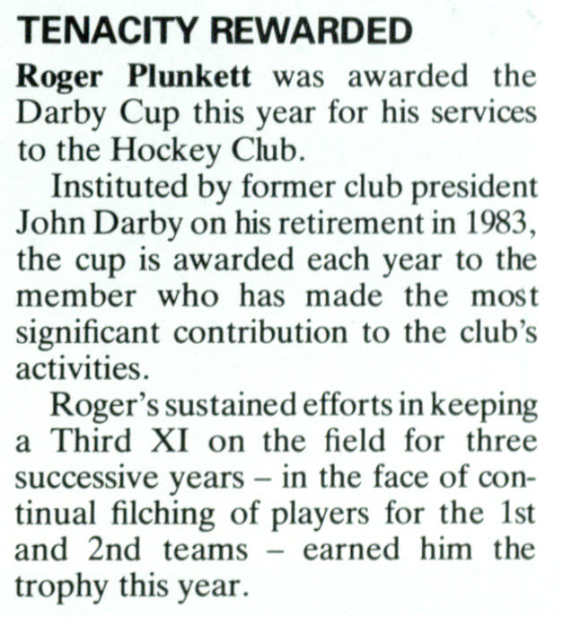 NU Magazine Autumn 1986 Darby Cup 1